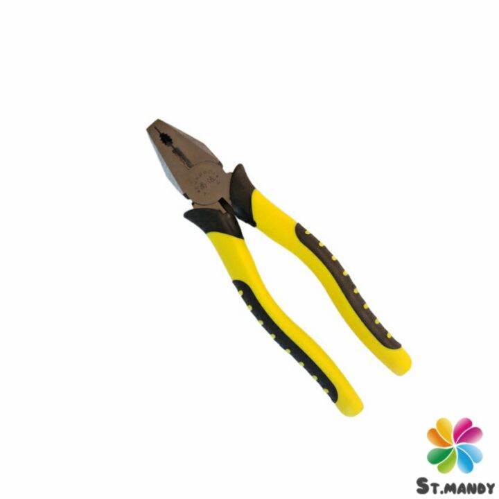 คีบตัดลวด-8-นิ้ว-คีมปอกสายไฟอเนกประสงค์สำหรับตัดและดึงสายไฟ-wire-cutters