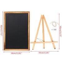 Desktop Memo Message Blackboard Easel Chalkboard Bracket Sketchpad Kids Writing Boards for Restaurant Bar Sign