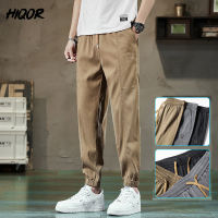 HIQOR 2023 Men S Cargo Summer Sports Harem Pants Spring Cotton New In Large Size 5XL Joggers Training Work Wear Summer Trousers