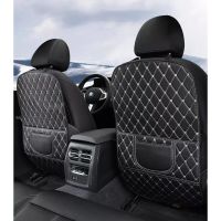 Car Accessories for VOLVO/AUDI/Renault/Ford/Skoda/Subaru/Honda/Seat Anti Kick Mat Car Rear Seat Back Cover Dirty Protection 1pcs