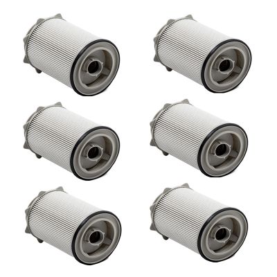 6Pcs 68157291AA/68065608AB Fuel Filter Car Fuel Filter Paper Fuel Filter for 2013-2023 Dodge Ram 2500 3500 4500 5500 6.7L Cummins Turbo Diesel