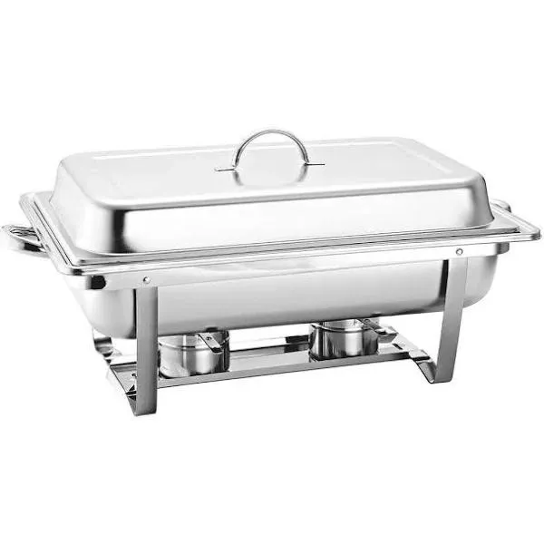 stainless food warmer- UNANGPWTO 11L Trays Bain Marie Chafing Dish ...