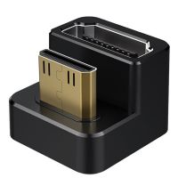 2023180° ข้อศอก miniHDMI สายวิดีโอ TypeC สายข้อมูลเต็มรูปแบบ 4K60Hz เหมาะสำหรับจอแสดงผลแบบพกพา