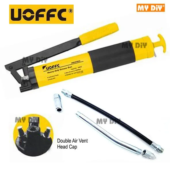 DIYHARDWARESTATION UOFFC Grease Gun 500cc Manual Lever Action Grease
