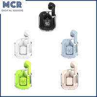 MCR Air 31หูฟังเอียบัดไร้สายหูฟังจอแสดงพลังงานเคสชาร์จหูฟังพร้อมไมโครโฟนสำหรับกีฬาทีวีแล็ปท็อปเล่นเกมคอมพิวเตอร์โทรศัพท์