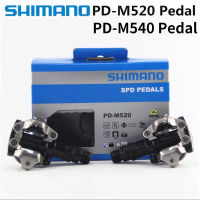 Original SPD M520 Pedals Self Locking Pedal With SM-SH51 Cleat Set Bearing PD-M520 MTB Mountain Bike Parts