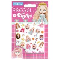 PREGEL X BLYTHE NAIL SEAL ,สติ๊กเกอร์ติดเล็บน้องบลายด์