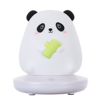 Bedroom Night Light for Children Cute Animal Led Silicone Lamp Touch Sensor Dimmable Kid Holiday Gift