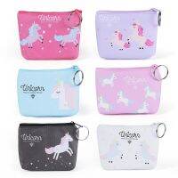 Cute Mini Wanita Gadis Dompet Koin Pemegang Hewan Kawaii Unicorn Wanita Perubahan Dompet Tas Uang Koin Tas Anak Zipper Pouch hadiah