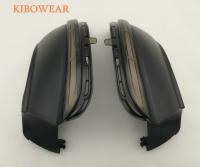 Blue Yellow Dynamic Blinker for VW Passat B7 CC Scirocco LED Turn Signal EOS Light Beetle 2011 2014 Side Mirror Indicator