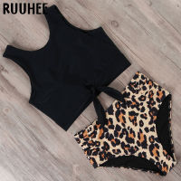 RUUHEE Swimsuit Women Bikini 2022 mujer Swimwear High Waist Bikini Set Sport Tops Bathing Suit Women Padded Beach Wear Biquinis