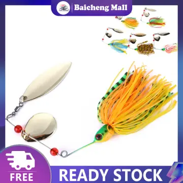 16g Alloy Lifelike Fake Bait Artificial Spinner Fish-shaped Sequins  Anti-hanging Baits Fishing Tackle Fishing Gear Accessories 