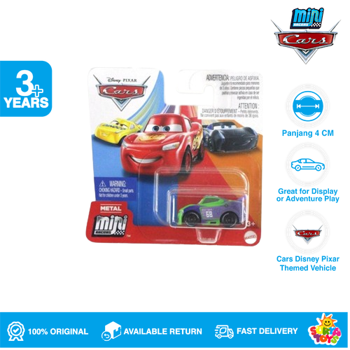 Cars Disney Pixar Mini Racers Mattel - H.J. Hollis | Lazada Indonesia