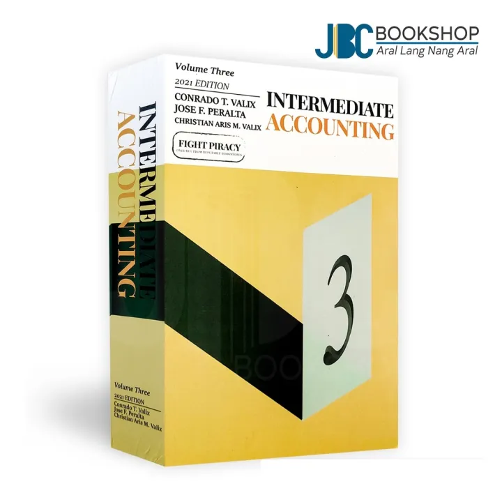 Books Intermediate Accounting Volume 3 2021 by Valix Peralta and Valix