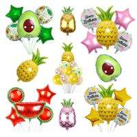 Fruit Watermelon Avocado Foil Baby Birthday Decoration Children