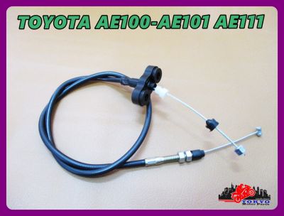 TOYOTA AE100 AE101 AE111 THROTTLE CABLE "HIGH QUALITY" // สายคันเร่ง สายเร่ง เคเบิ้ลสายเร่ง "สีดำ" รถยนต์ โตโยต้า  สินค้าคุณภาพดี