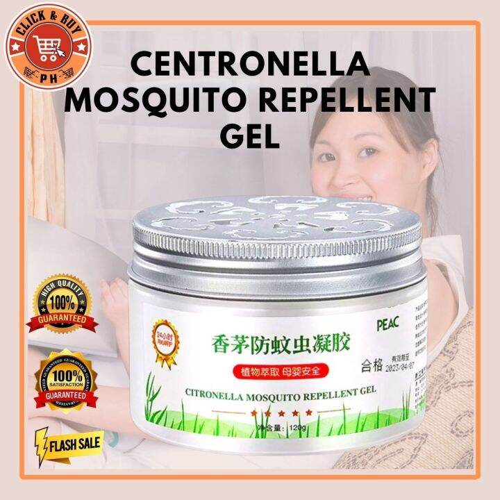 (BEST SELLER) Trending Citronella Mosquito Repellent Gel Cream Plant ...