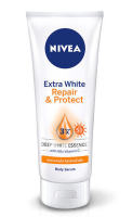 สินค้าพร้อมส่ง นีเวีย เอ็กซ์ตร้า ไวท์ รีแพร์ แอนด์ โพรเทค เซรั่ม 180 มล. NIVEA EXTRA WHITE REPAIR&amp;PROTECT ครีมกันแดด เพื่อไม่ทำให้ผิวไหม้หรือผิวแห้ง