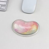 № Quality Wavy Comfort Gel Computer Mouse Hand Wrist Rests Support Cushion PadFashion Silicone Heart-shaped Wrist Pad