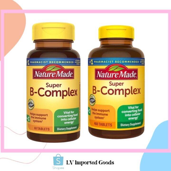 【In Stock】 Nature Made Super B-Complex Tablets, For Metabolic Health | Lazada PH