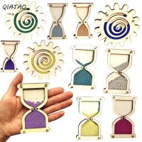 Baby DIY Montessori Busy Board Early Education Wooden Gold Hourglass Gear Busy Room Accessories Puzzle Toys for Children Gifts
