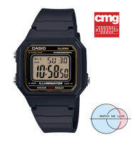 Casio ของแท้ 100% นาฬิกาผู้ชายทางการ W-217H-9A สายยางประกัน CMG