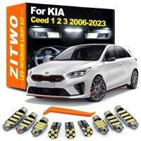 ZITWO LED Interior Light Kit For Kia Ceed Proceed Hatchback SW ED JD CD 1 2 3 MK1 MK2 MK3 2006 -2020 2021 2022 2023 Accessories Nails Screws Fasteners