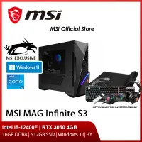 New Arrival Exclusive Msi Mag Infinite S3 12si 470sg Gaming Desktop I5 f Gtx 1660 Super 6gb Windows 11 3y Lazada Singapore