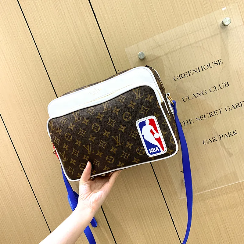 NBA joint LV shoulder bag fashion sports backpack Handbag sling Bag  shoulders bag Crossbody Bag