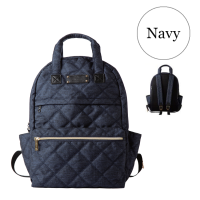 LUXURIOUS DIAPER BACKPACK (Navy) กระเป๋าใส่ของอเนกประสงค์ แบบสะพายหลังสุดหรู