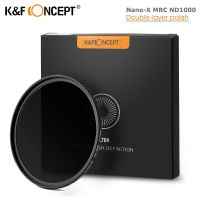 K&amp;F Concept ND1000 ND Filter 10 Stop Nano-X MRC Neutral Density 52mm 58mm 62mm 67mm 72mm 77mm 82mm Camera Variable Lens Filter Filters