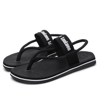 Men Casual Sandals Gladiator Sandalias Male Shoes Slip On Flat Flip Flops Man Outdoor Slides Non-slip Slippers Summer Beach Shoe
