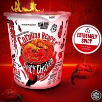 ?มาม่าเผ็ด Carolina Reaper Ghost Pepper Cheese Hanabero โกสเปปเปอร์ มาม่าพริกผี มาม่าพริกปีศาจ มาเลเซีย Mamee Daebak มาม่าเผ็ดเส้นดำแดบัค มาม่าแคโรไลนา รีพเปอร์