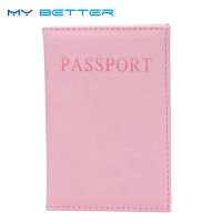 PU Leather Women Passport Holder Couple Models Girls Travel Passport Cover Unisex Card Case Man Card Holder Card Holders