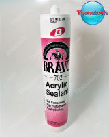 แด๊ป อะคริลิค  กาวยาแนว สีขาว BRAVO702