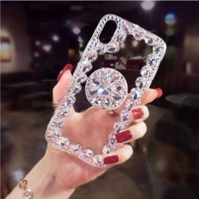 「16- digits」 XSMYiss Bling Stone Case สำหรับ Iphone 13 Pro 12 Mini SE 2020 11 Pro Max X XS MAX XR 5วินาที6วินาที7 8บวกกรณีเพชรยืน C Oque