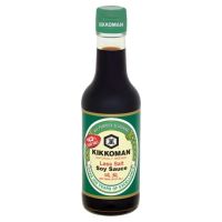 คิคโคแมนเลสซอลท์ซอยซอสถั่วเหลือง250มล. ✿ KIKKOMAN LESS SALT SOY SAUCE 250 ML