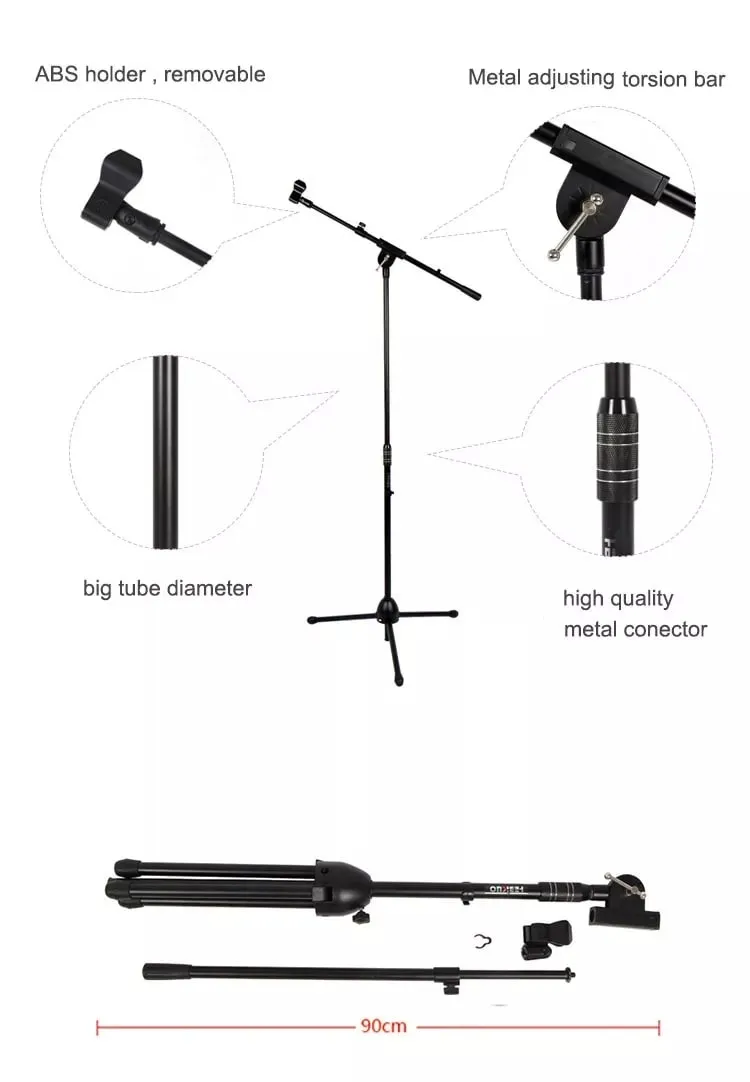 Surelock MTL01 Adjustable Mic Boom Stand for Handheld Microphones JG