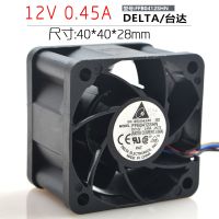 ◄ 2023. . Original Delta FFB0412SHN 4028 4ซม.12V 0.45A PWM อุณหภูมิควบคุม Double Ball พัดลมทำความเย็น