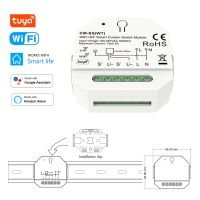 【YD】 Tuya Wifi Curtain Module Push for Electric Motor works with