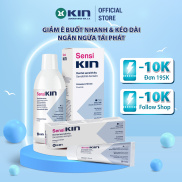 Combo Nước Súc Miệng Kem Đánh Sensi Kin Giảm Nhanh Ê Buốt