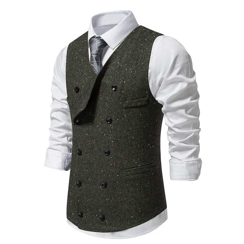 Wool dress store vest mens