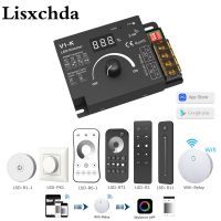 ▧ Rotary LED Dimmer DC 12V 24V PWM Wireless Frequency Adjustable 20A Single Color LED Strip Controller Knob 12 Volt Dimmer Switch