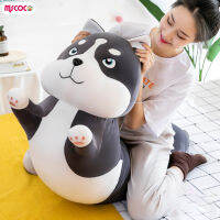 หมอนยาวผ้าขนสัตว์รูปการ์ตูนสุนัข MSCOCO Boneka Mainan ตุ๊กตายัดนุ่นน่ารักสำหรับ Relief วิตกกังวลและความเครียด