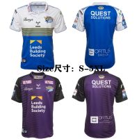 ▥✕卍 T-shirt polo tear resistant 2021 Leeds rhinos home olive dress jacket RugbyJersey with short sleeves