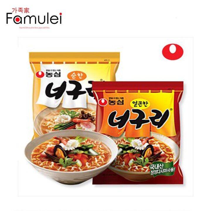 Nongshim Neoguri Seafood Spicy Mild Ramyun Noodles 120g | Lazada PH