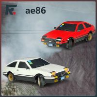 Toyta รถจำลอง RC AE86 1/18 2.4กรัมรีโมทคอนโทรล AWD บนถนน15กม./ชม. ESP ไจโรสโคปไฟ LED ดริฟท์การแข่งรถ RC รถของเล่นของขวัญสำหรับเด็กผู้ชาย