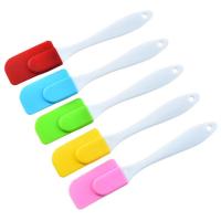 Detachable Silicone Spatula Baking Scraper Cream Butter Handled Cake Spatula Mixer Cooking Brushes Kitchen Utensil Pastry Tools