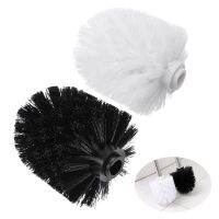 1Pc White/Black Toilet Brush Head Replacement PVC Toilet Brush Head Durable Clean Spare Tools Bathroom Cleaning Accessories