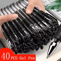 40 Pcs Gel Pens 100PCS Refills Black Blue Red Ink Kawaii Ballpoint Pen 0.5mm for Student Office School Cute Stationery Supplies Pens